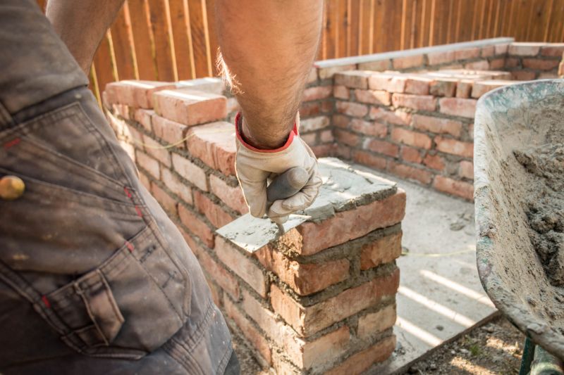 Brick Pillar Installation in Cleveland, OH